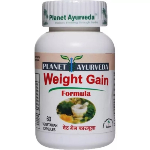 Planet Ayurveda Weight Gain Formula  Capsulesule (60 Capsules)