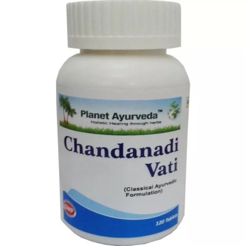 Planet Ayurveda Chandanadi Vati (120 Tablets, Pack of 2)