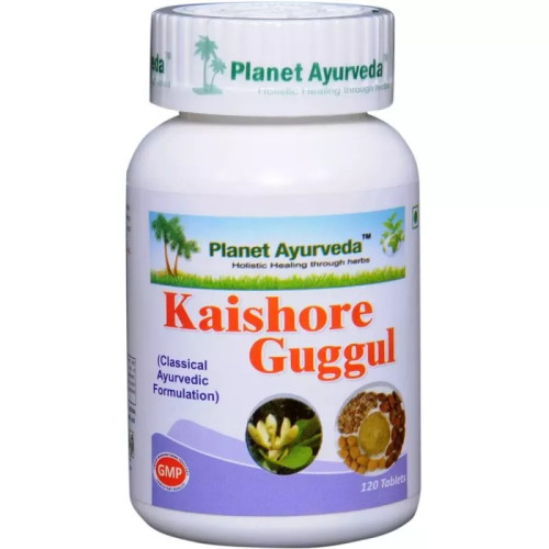 Planet Ayurveda Kaishore Guggul (120 Tablets, Pack of 2)