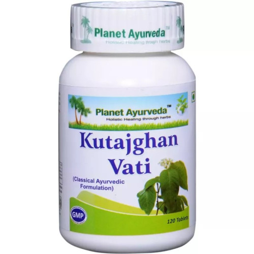 Planet Ayurveda Kutajghan Vati (120 Tablets, Pack of 2)