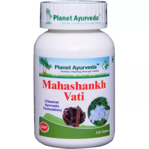 Planet Ayurveda Mahashankh Vati (120 Tablets, Pack of 2)