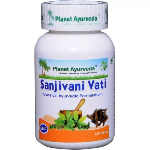 Planet Ayurveda Sanjivani Vati (120 Tablets, Pack of 2)