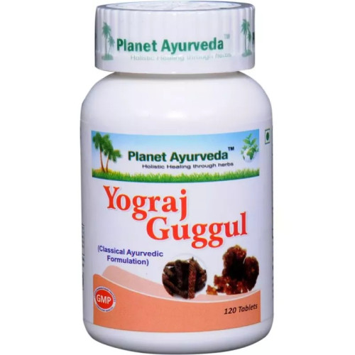 Planet Ayurveda Yograj Guggul (120 Tablets, Pack of 2)