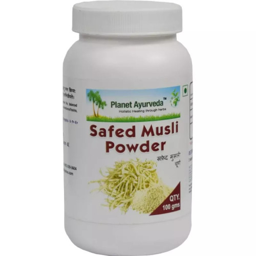 Planet Ayurveda Safed Musli Powder (100g, Pack of 2)