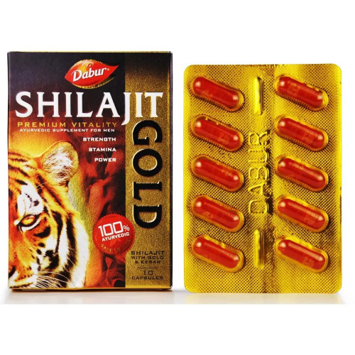 Dabur Shilajeet Gold (10 Capsules)