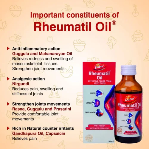 Dabur Rheumatil Oil (50ml)