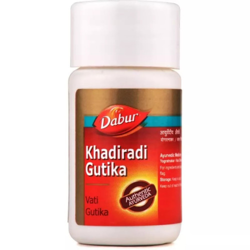 Dabur Khadiradi Gutika (40 Tablets)