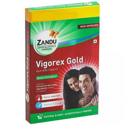 Zandu Vigorex Gold  Capsules (20 Capsules)