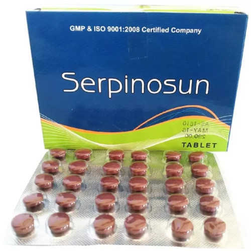 Ayursun Pharma Serpinosun  Tablet (150 Tablets)
