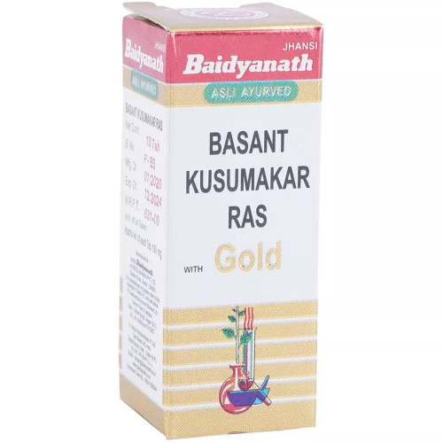 Baidyanath Basant Kusumakar Ras (Swarna Moti Yukta) (10 Tablets)