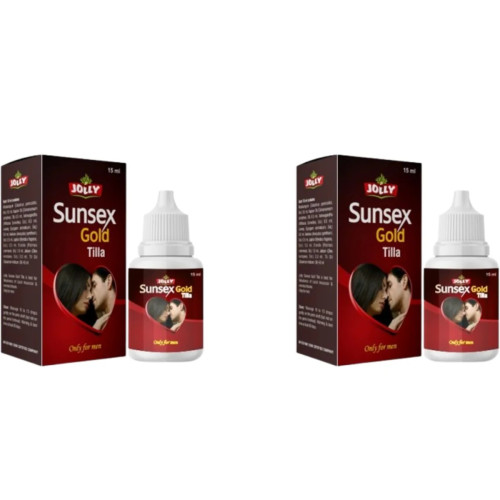 Jolly Sunsex Gold Oil (15ml, Pack of 2)
