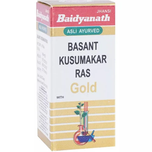 Baidyanath Basant Kusumakar Ras (Swarna Moti Yukta) (50 Tablets)
