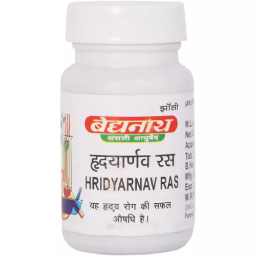 Baidyanath Hridayarnava Ras (80 Tablets)