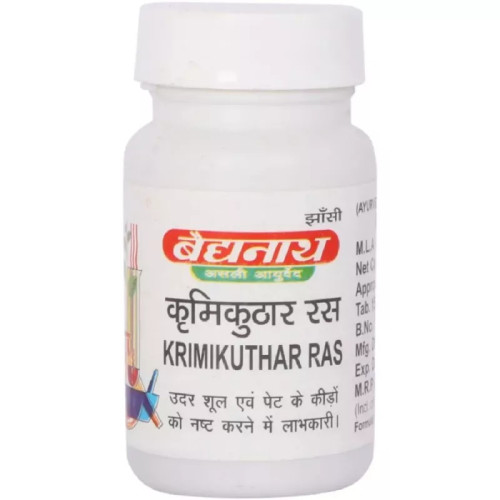 Baidyanath Krimikuthar Ras (80 Tablets)