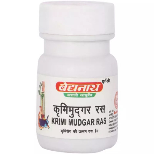 Baidyanath Krimimudgar Ras (40 Tablets)
