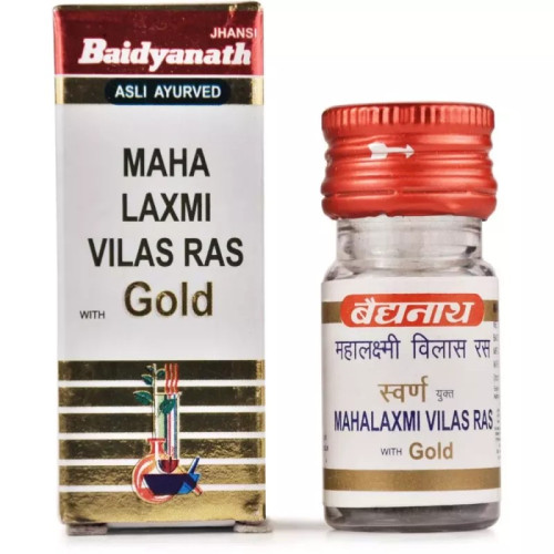 Baidyanath Mahalaxmivilas Ras (Swarna Yukta) (10 Tablets)