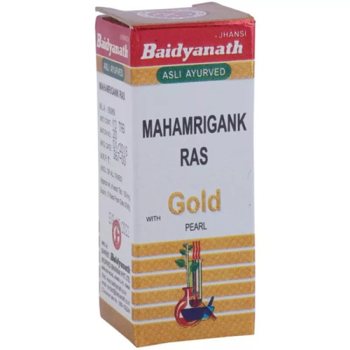 Baidyanath Mahamrigank Ras (Swarna Moti Yukta) (10 Tablets)