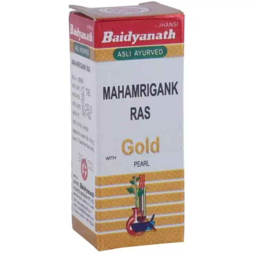 Baidyanath Mahamrigank Ras (Swarna Moti Yukta) (10 Tablets)
