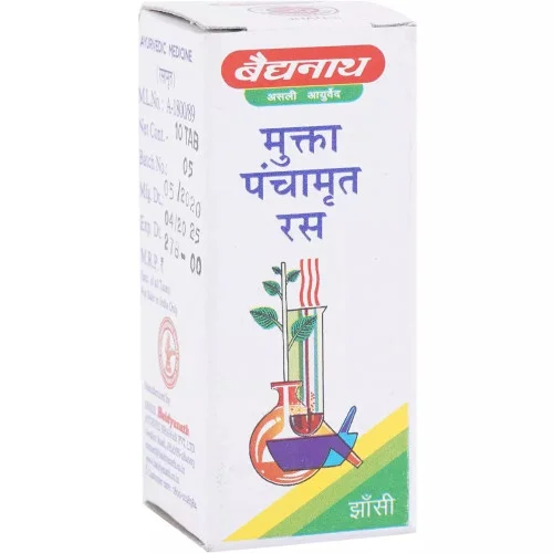 Baidyanath Mukta Panchamrit Ras (Moti Yukta) (10 Tablets)