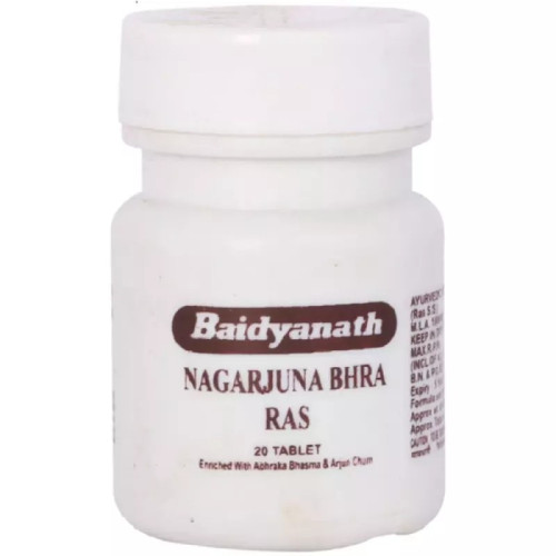 Baidyanath Nagarjunabhra Ras (20 Tablets)