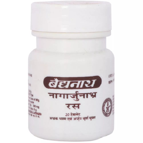 Baidyanath Nagarjunabhra Ras (20 Tablets)