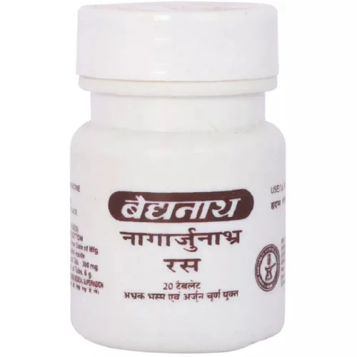 Baidyanath Nagarjunabhra Ras (20 Tablets)