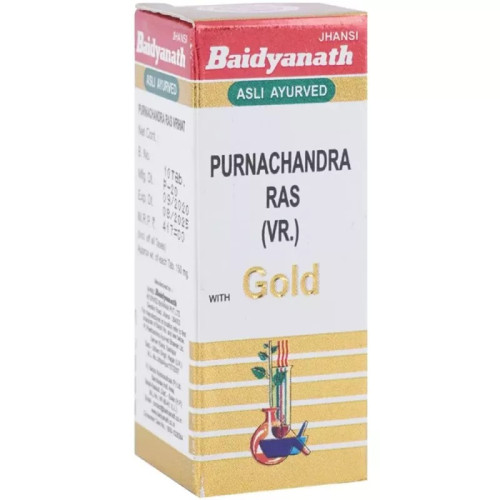 Baidyanath Purnachandra Ras Vr. (Swarna Yukta) (10 Tablets)