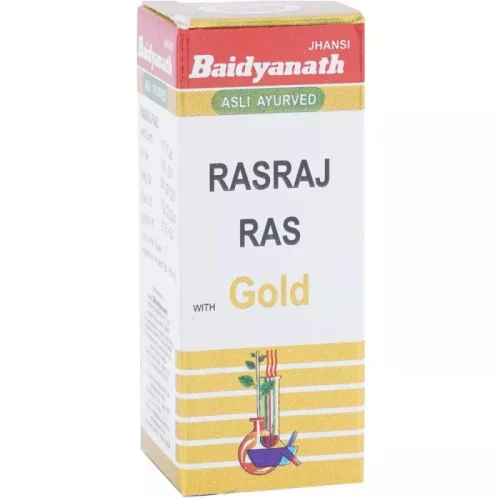Baidyanath Rasraj Ras (Swarna Yukta) (10 Tablets)