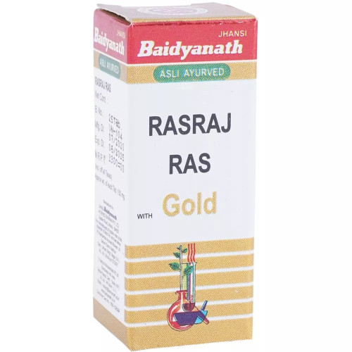 Baidyanath Rasraj Ras (Swarna Yukta) (25 Tablets)