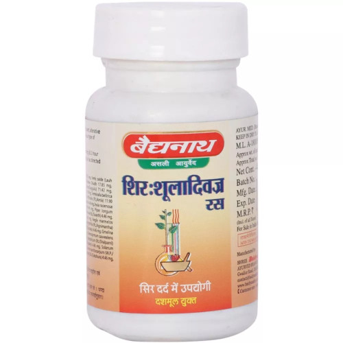 Baidyanath Shirahshuladiwajra Ras (40 Tablets)