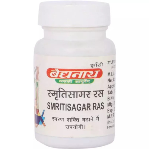 Baidyanath Smriti Sagar Ras (80 Tablets)