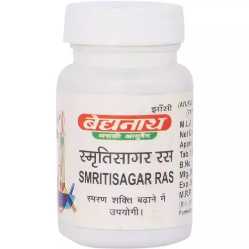 Baidyanath Smriti Sagar Ras (80 Tablets)
