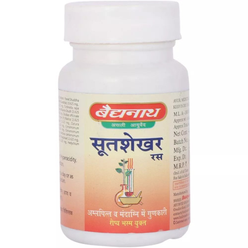 Baidyanath Sutshekhar Ras (40 Tablets)