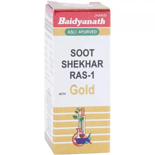 Baidyanath Sootshekhar Ras No 1 (Swarna Yukta) (25 Tablets)