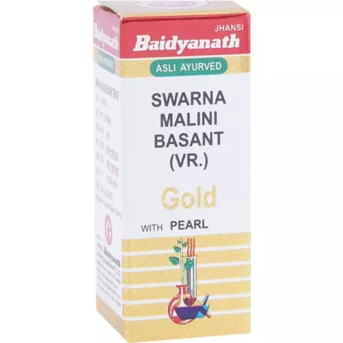 Baidyanath Swarna Malinibasant Ras (Brihat) (10 Tablets)