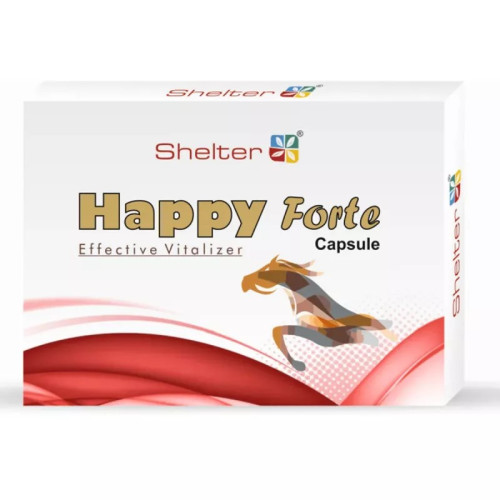 Shelter Happy Forte  Capsulesule (100cap)