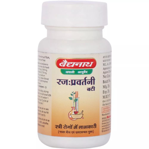 Baidyanath Rajahpravartani Bati (80 Tablets)