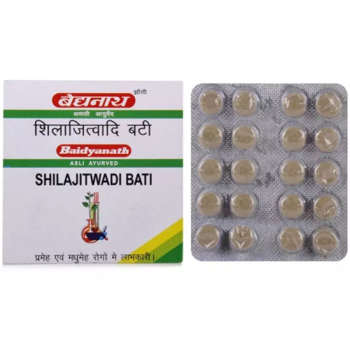Baidyanath Shilajitwadi Bati (Ordinary) (20 Tablets)