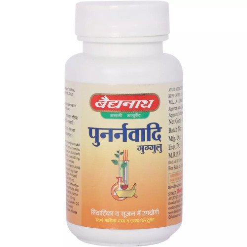 Baidyanath Punarnavadi Guggulu (80 Tablets)