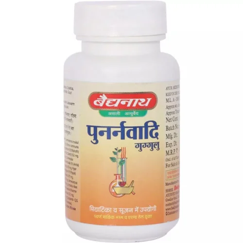 Baidyanath Punarnavadi Guggulu (80 Tablets)