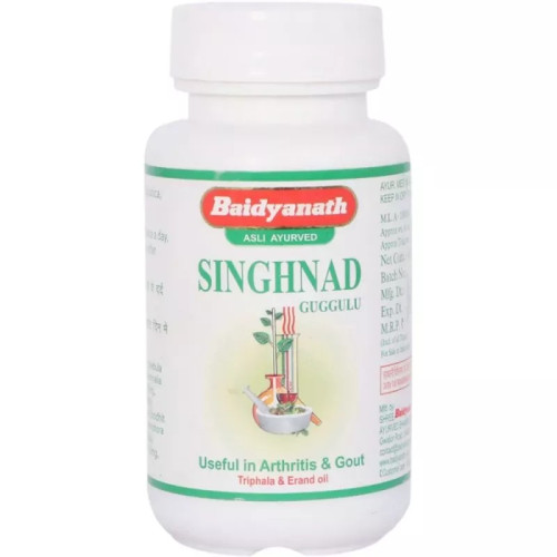 Baidyanath Singhnad Guggulu (80 Tablets)