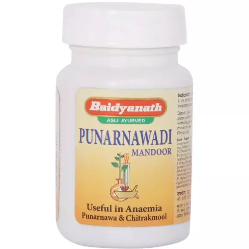 Baidyanath Punarnawadi Mandoor (40 Tablets)