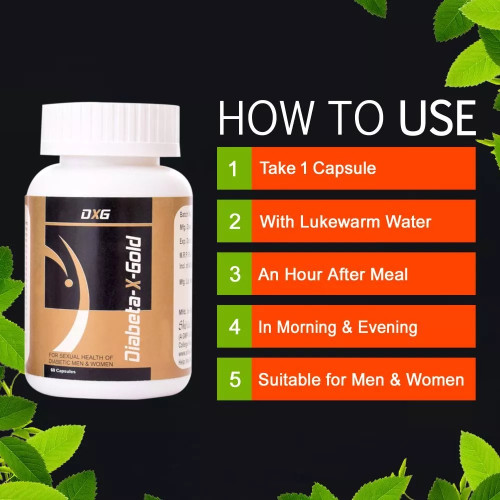 Shivalik Herbals Diabeta X Gold  Capsulesule (60 Capsules)