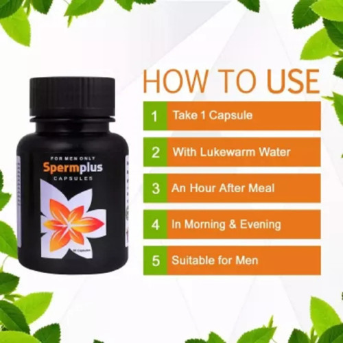 Shivalik Herbals Spermplus  Capsulesule (60 Capsules)