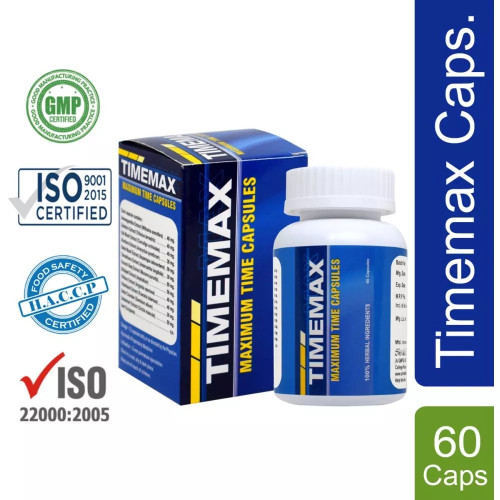 Shivalik Herbals Timemax  Capsulesule (60 Capsules)