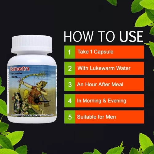 Shivalik Herbals Kamastra  Capsulesule (60 Capsules)