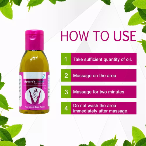 Shivalik Herbals Apsara's Secret Vagina Tightening Oil (25ml, Pack of 2)