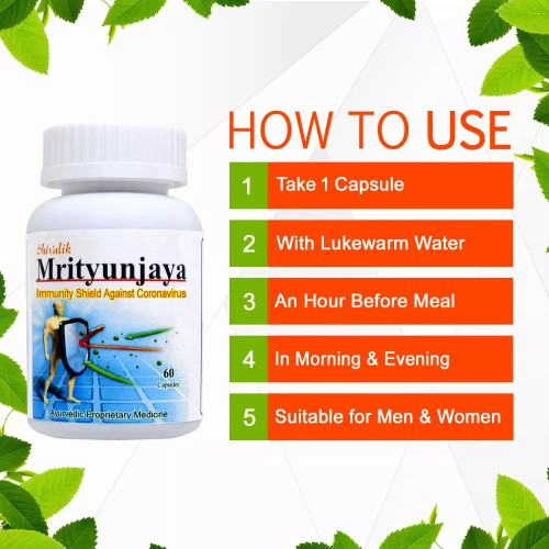 Shivalik Herbals Mrityunjaya  Capsulesule (60 Capsules)