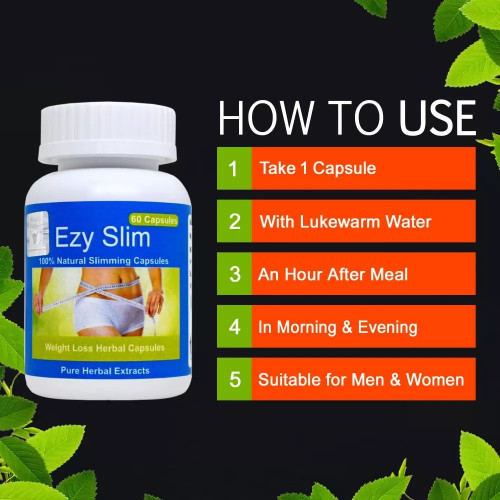 Shivalik Herbals Ezy Slim  Capsulesule (60 Capsules)
