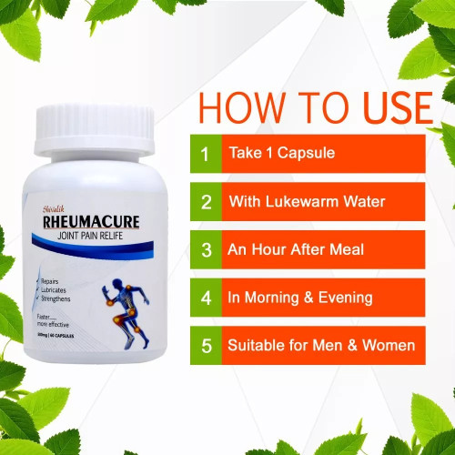 Shivalik Herbals Rheumacure  Capsulesule (60 Capsules)